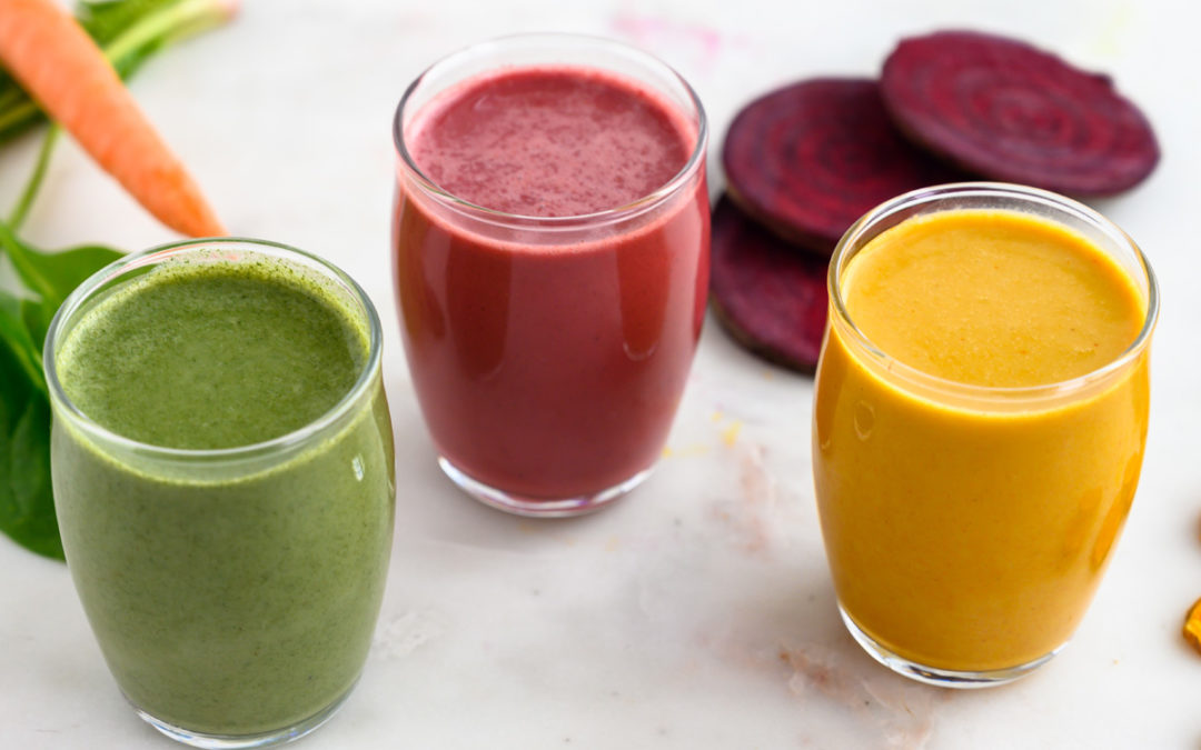 Golden/Beet/Green Latte