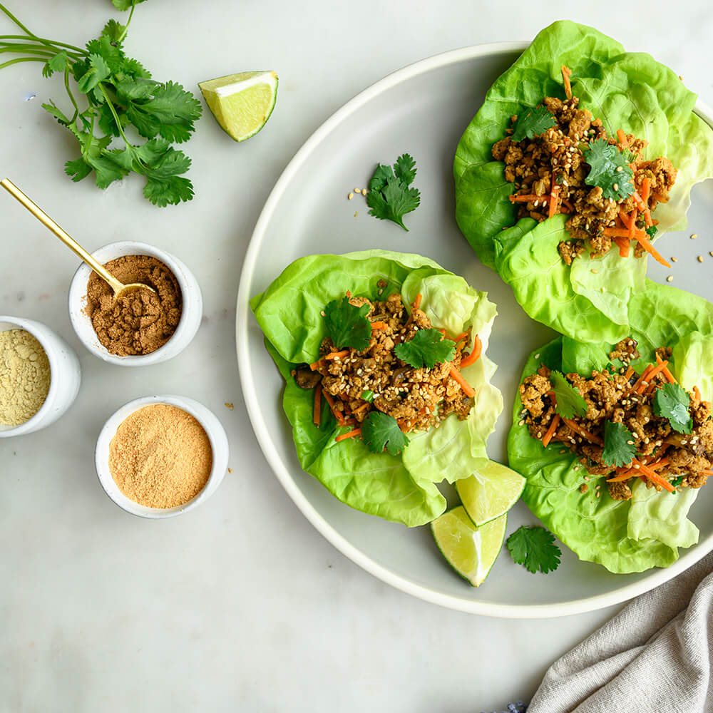 lettuce wraps with ground turkey