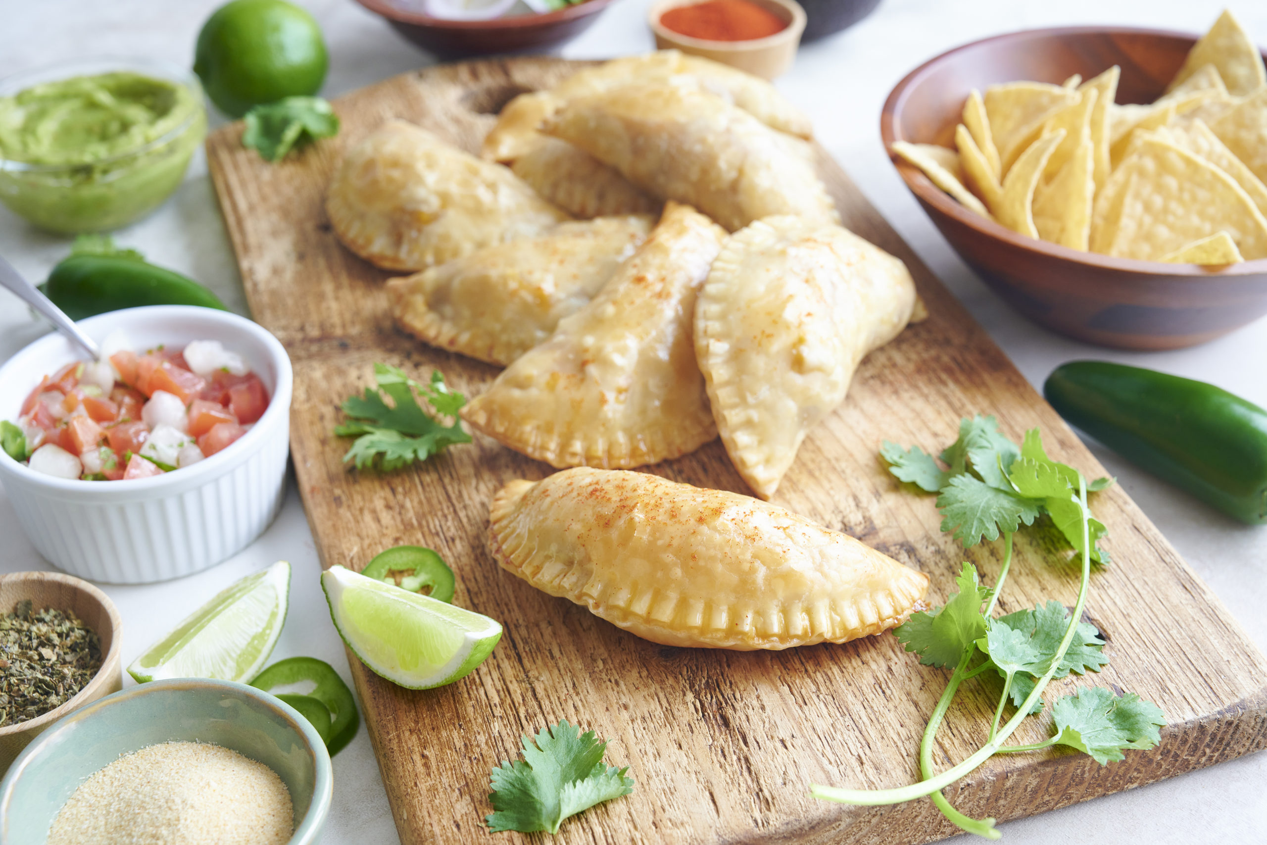 empanadas with ground beef filling