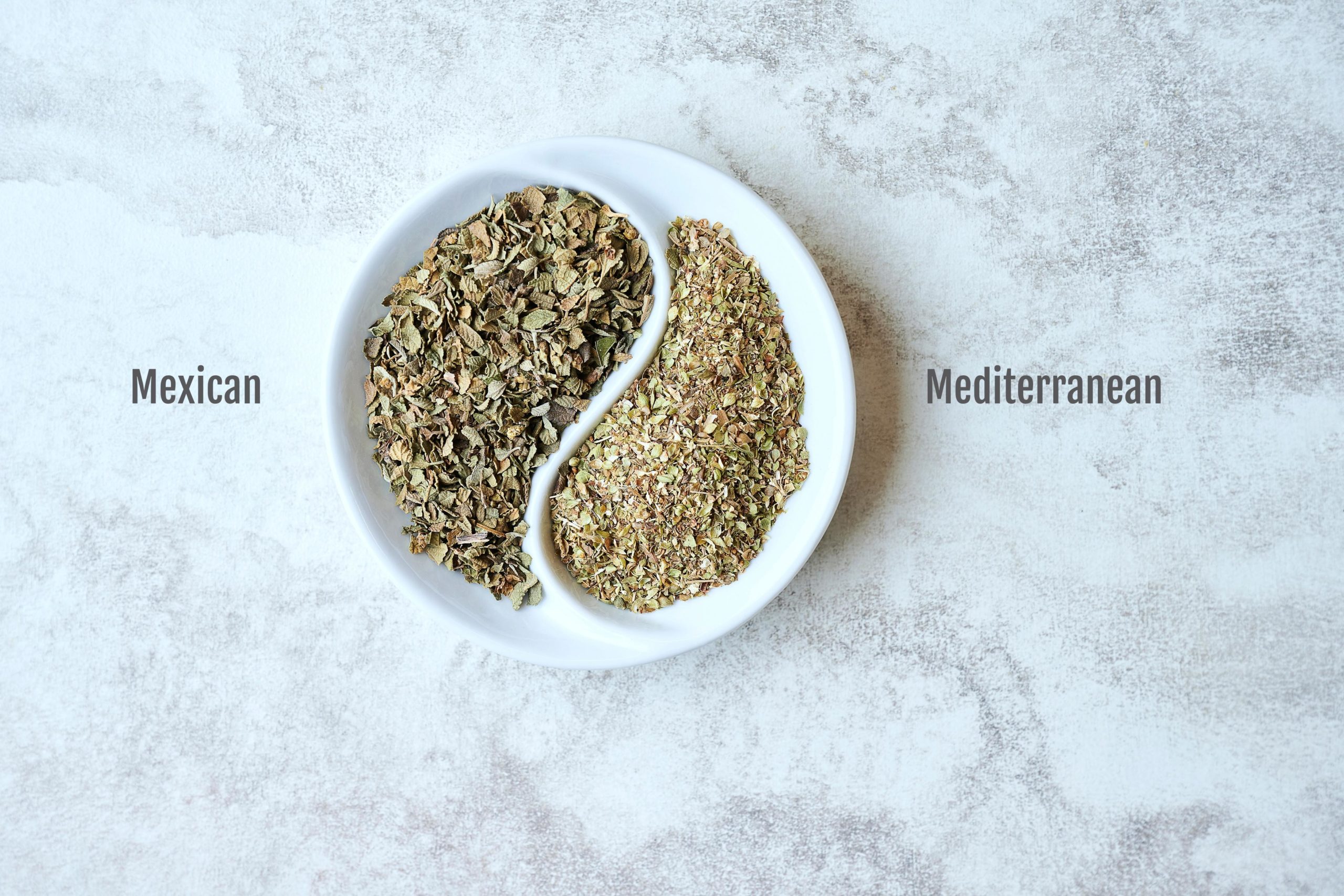 Mediterranean and Mexican Oregano