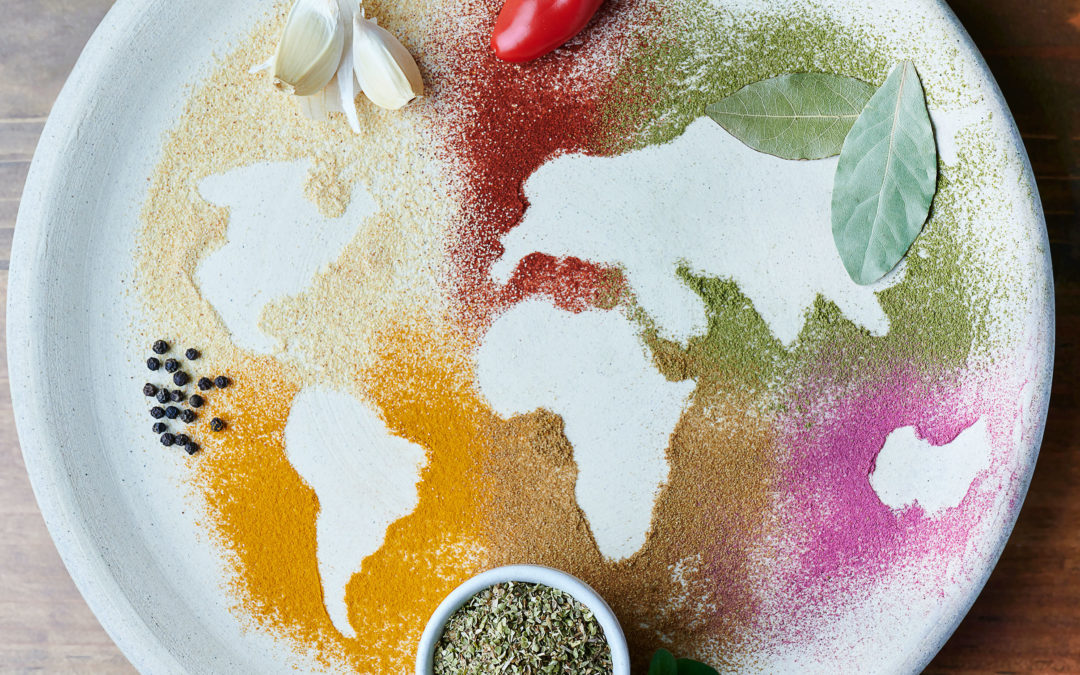 Different Origins, Same Spices and Herbs