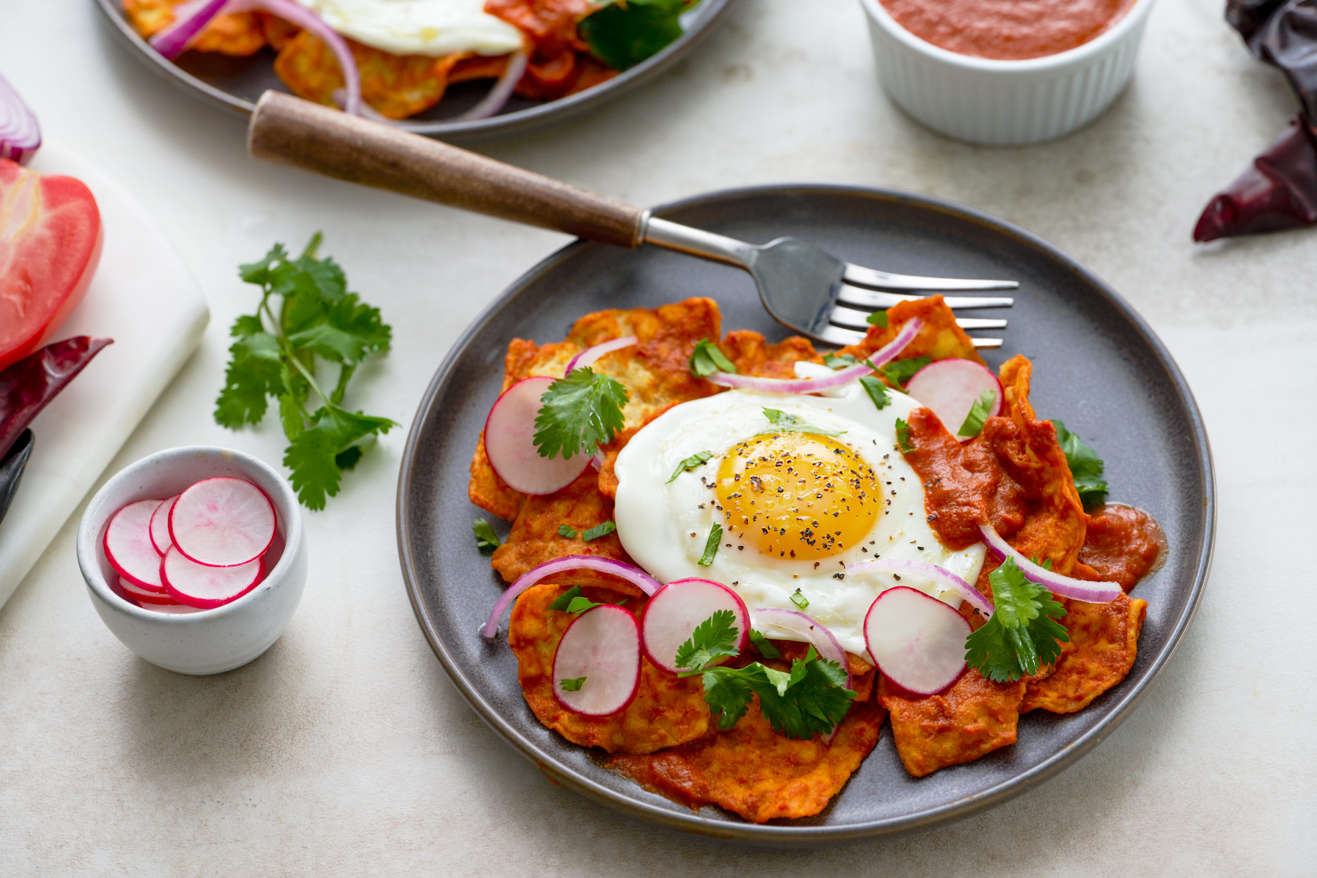 chilaquiles rojos