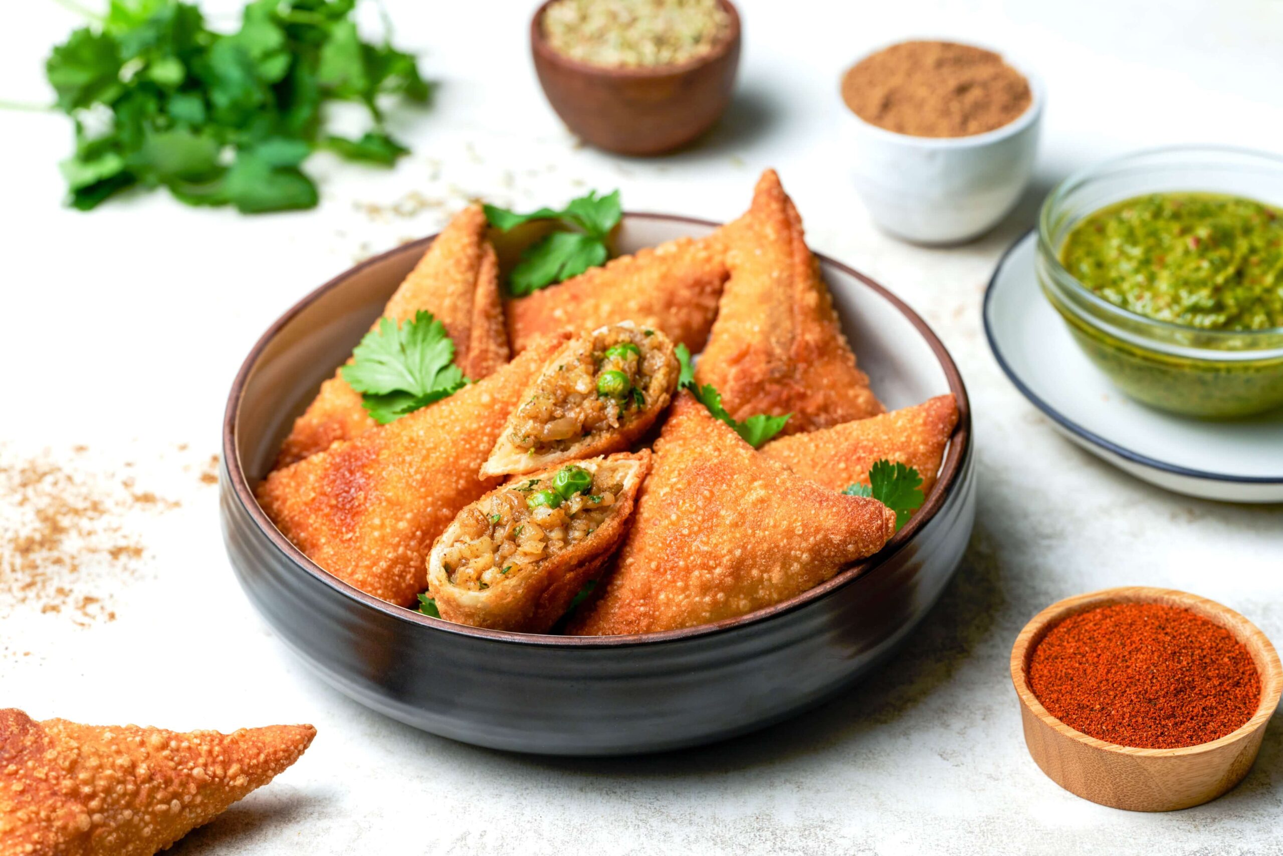 Spiced Samosas