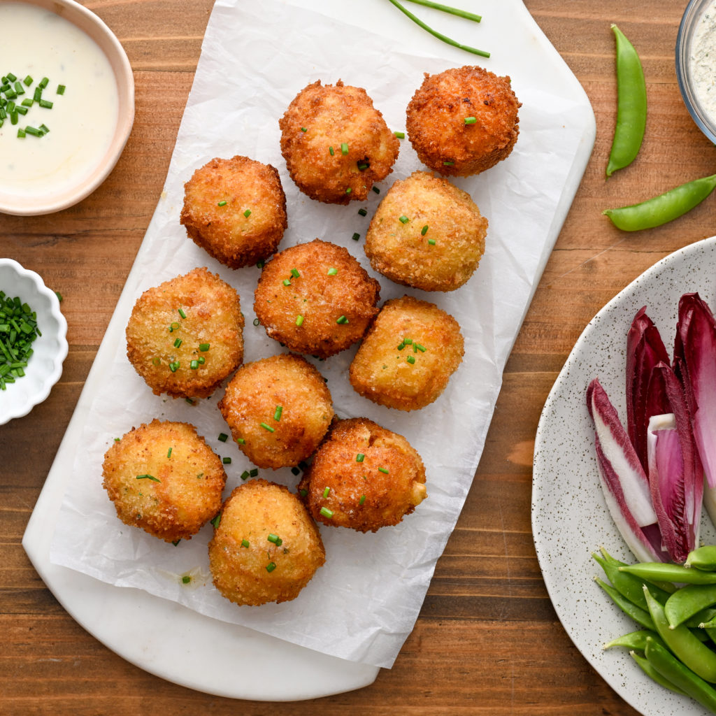 mac and cheese balls