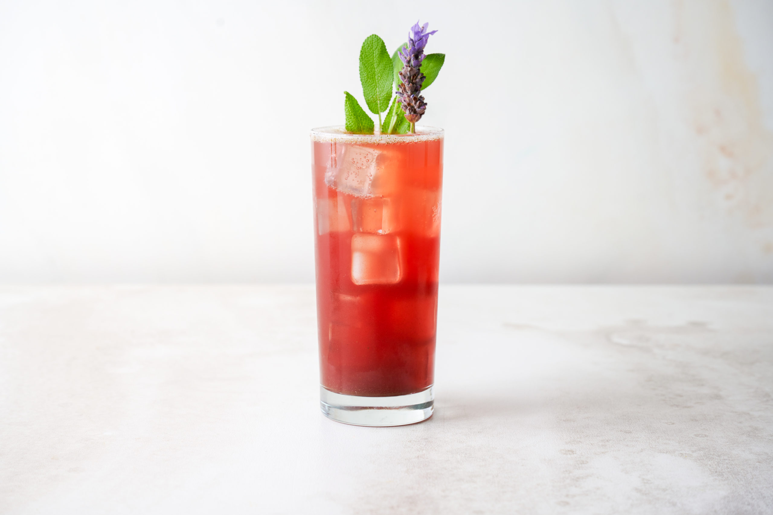 lavender sage mocktail