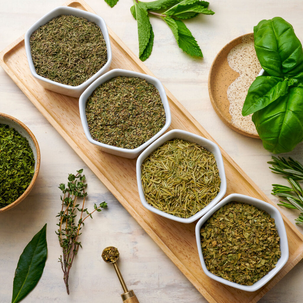 dried herbs